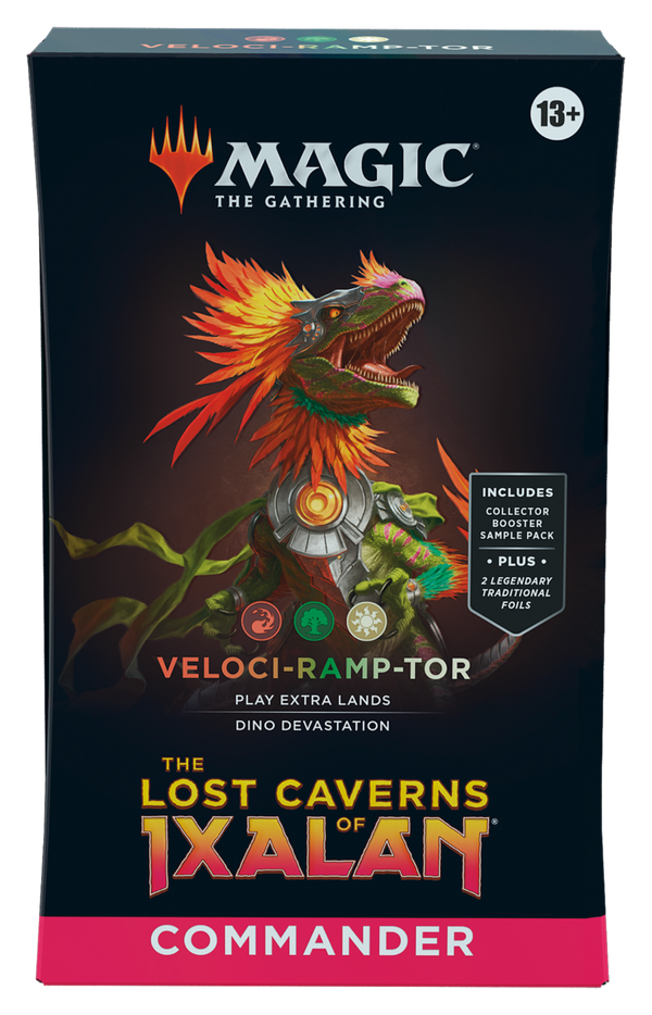 Lost Caverns of Ixalan Veloci-Ramp-Tor Commander Deck