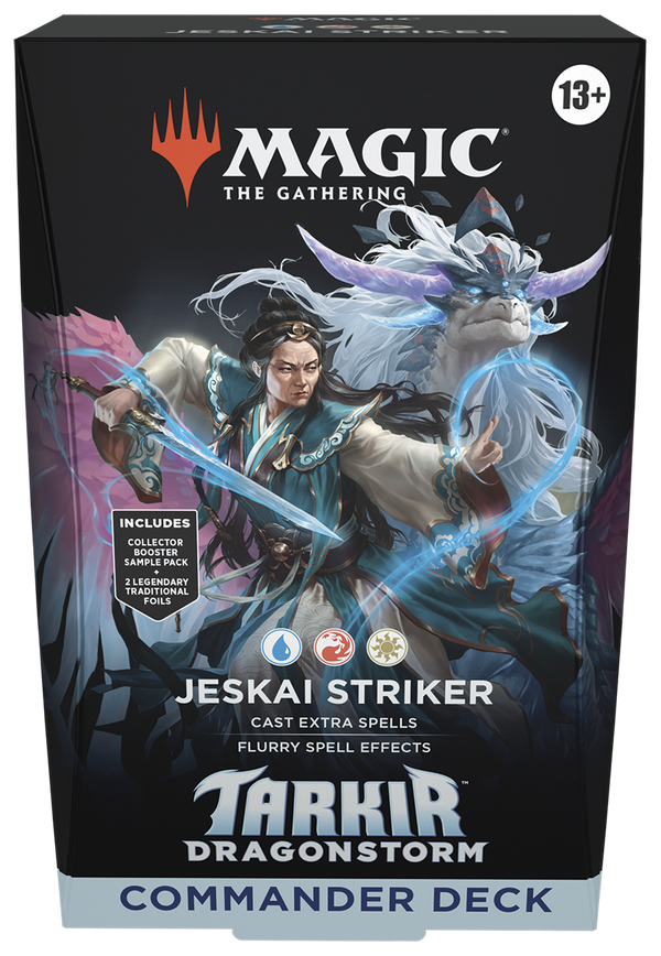 Tarkir Dragonstorm Jeskai Striker Commander Deck