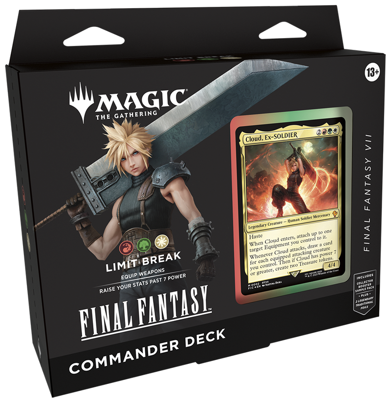 Final Fantasy VII Limit Break Commander Deck