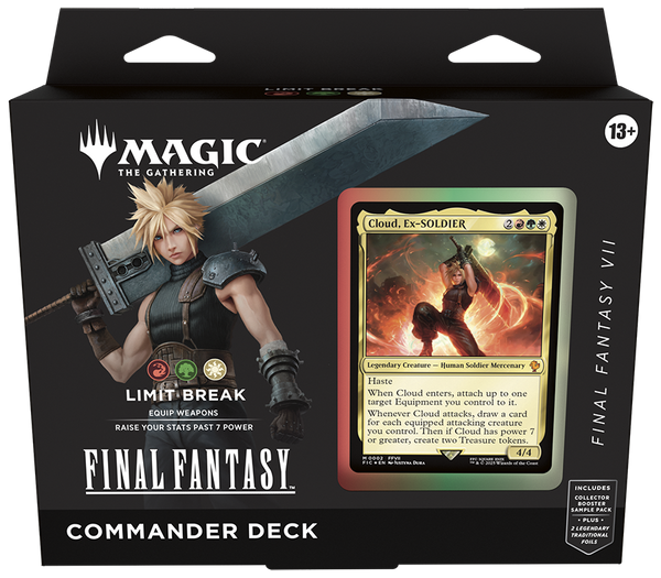 Final Fantasy VII Limit Break Commander Deck
